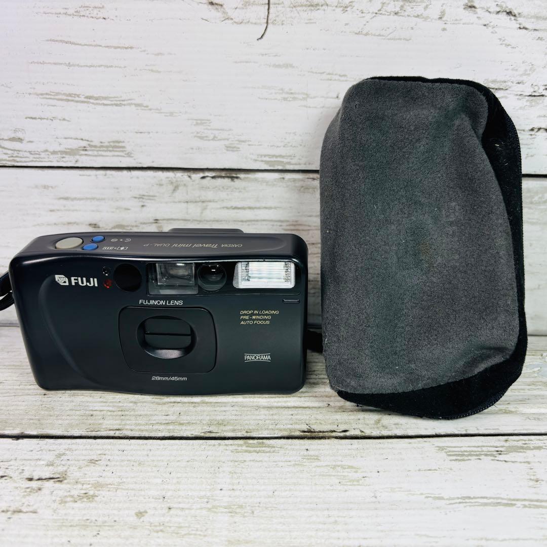【動作良好】富士フィルム CARDIA Travel mini DUAL-P