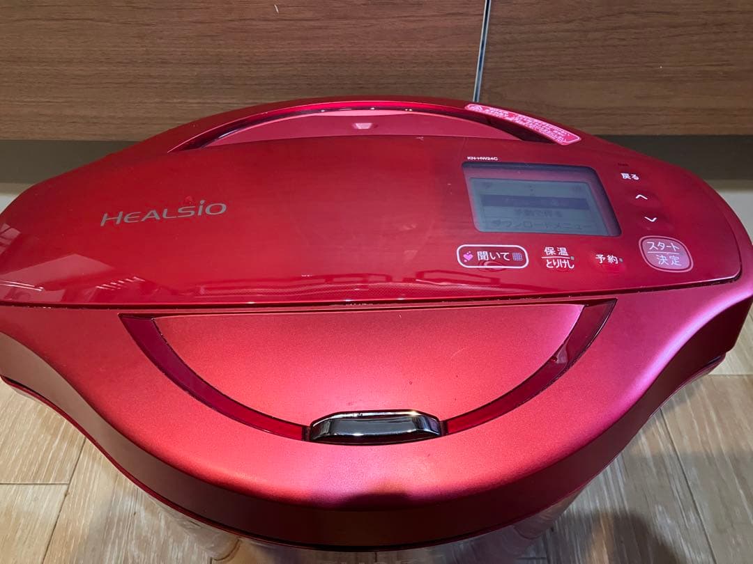 SHARP ヘルシオ ホットクック KN-HW24C-R 自動調理機