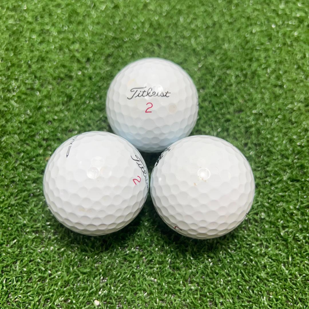 【A41】 Titleist PROV1X白 2023年 ロストボール 24球