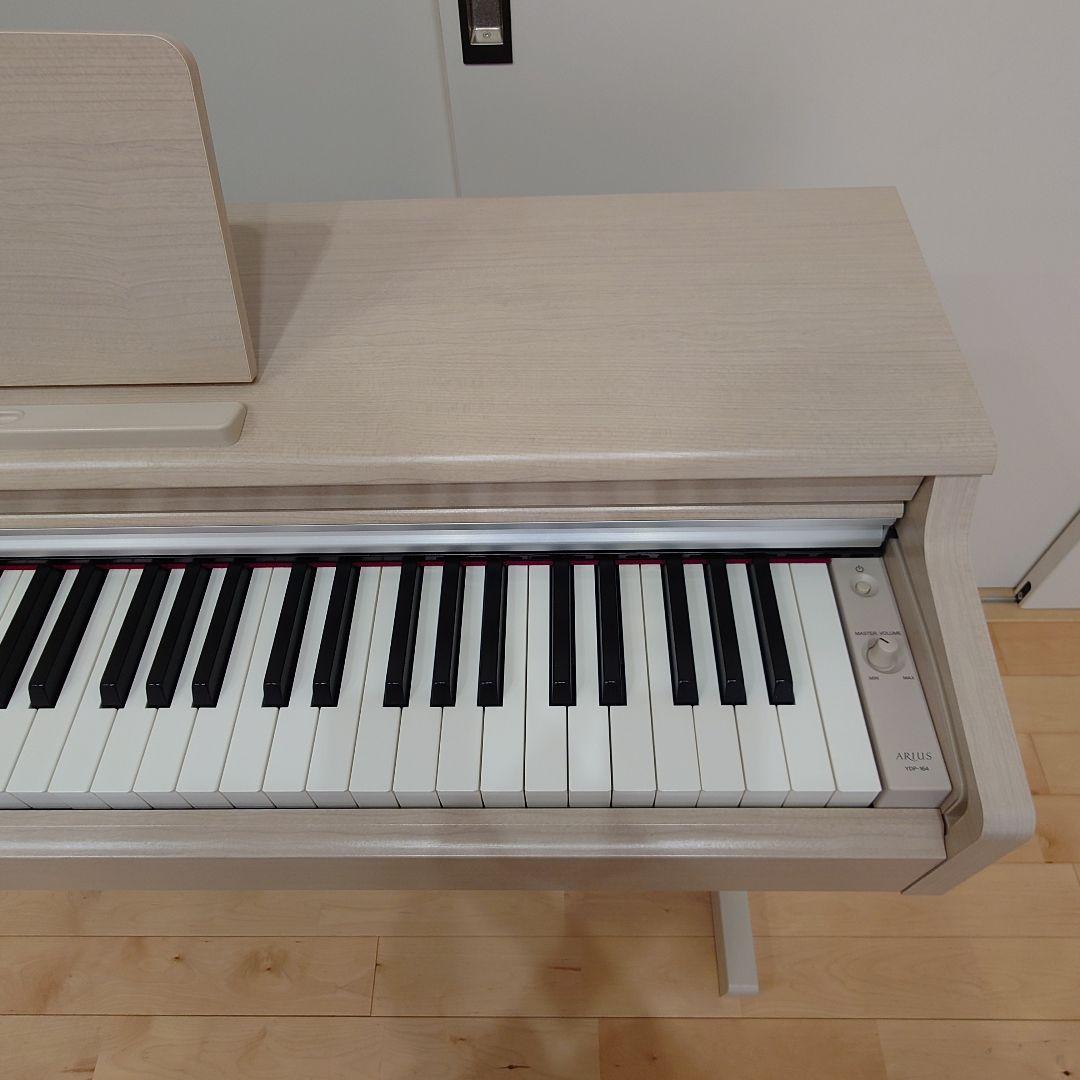 コンちゃん　YAMAHA ARIUS YDP-164 ホワイトアッシュ