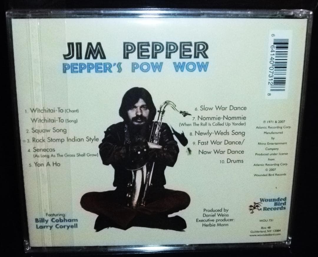未使用 Jim Pepper - Pepper's Pow Wow / CD