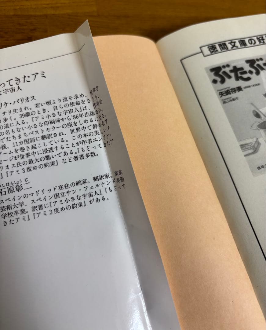 アミ　小さな宇宙人/もどってきたアミ 文庫　2冊セット