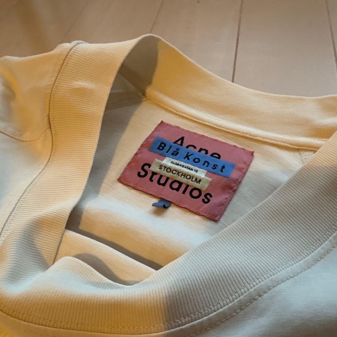 s*i様 Acne Studios プリント ロングTシャツ 長袖 メンズ レデ