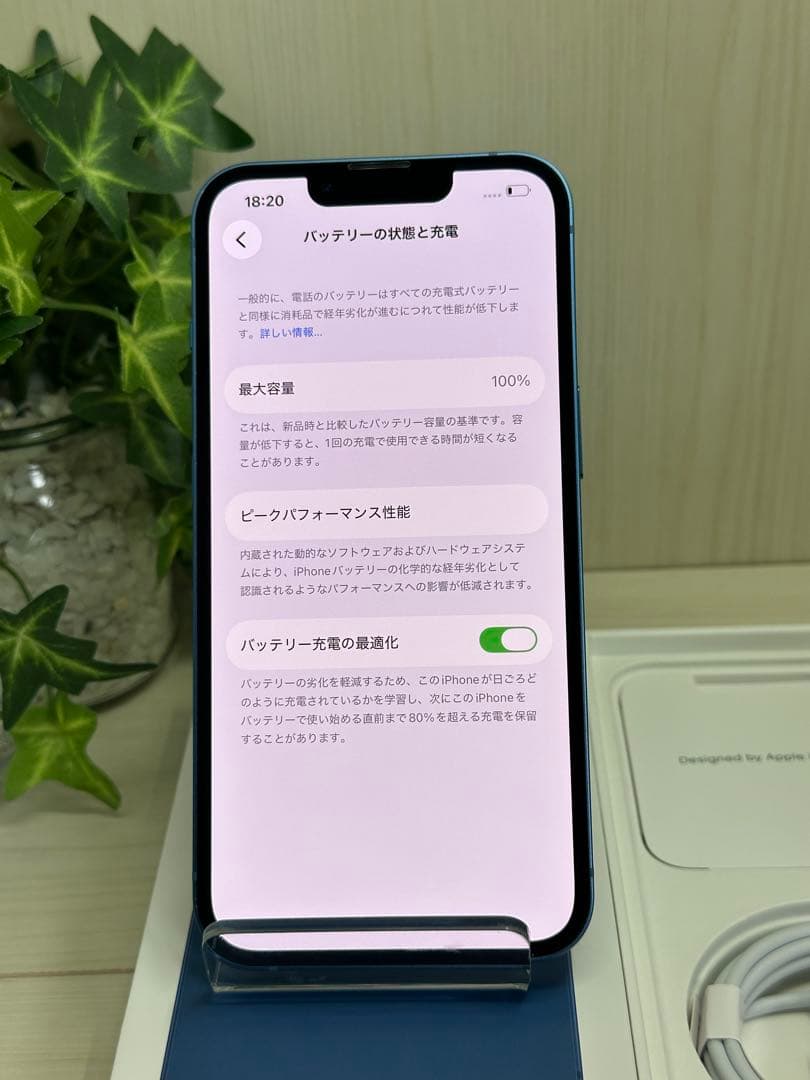 ✅iPhone 13 256GB❣️ブルー
