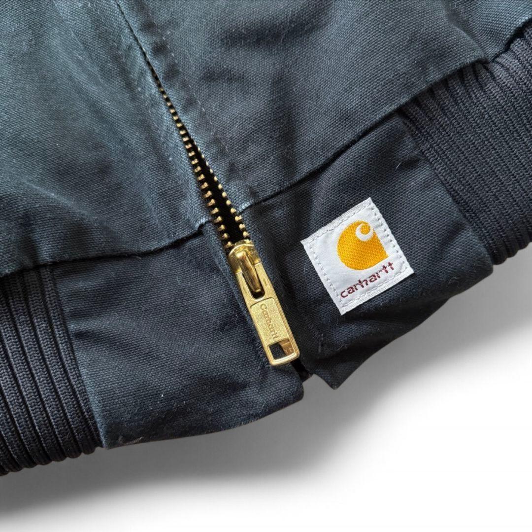 Carhartt サンタフェジャケット J13BLK USA製 濃厚ブラック