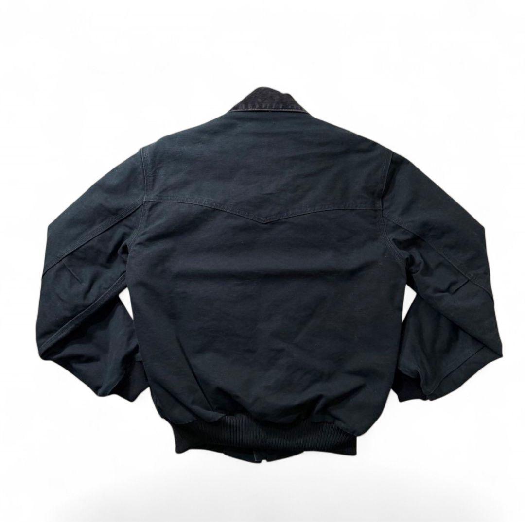 Carhartt サンタフェジャケット J13BLK USA製 濃厚ブラック