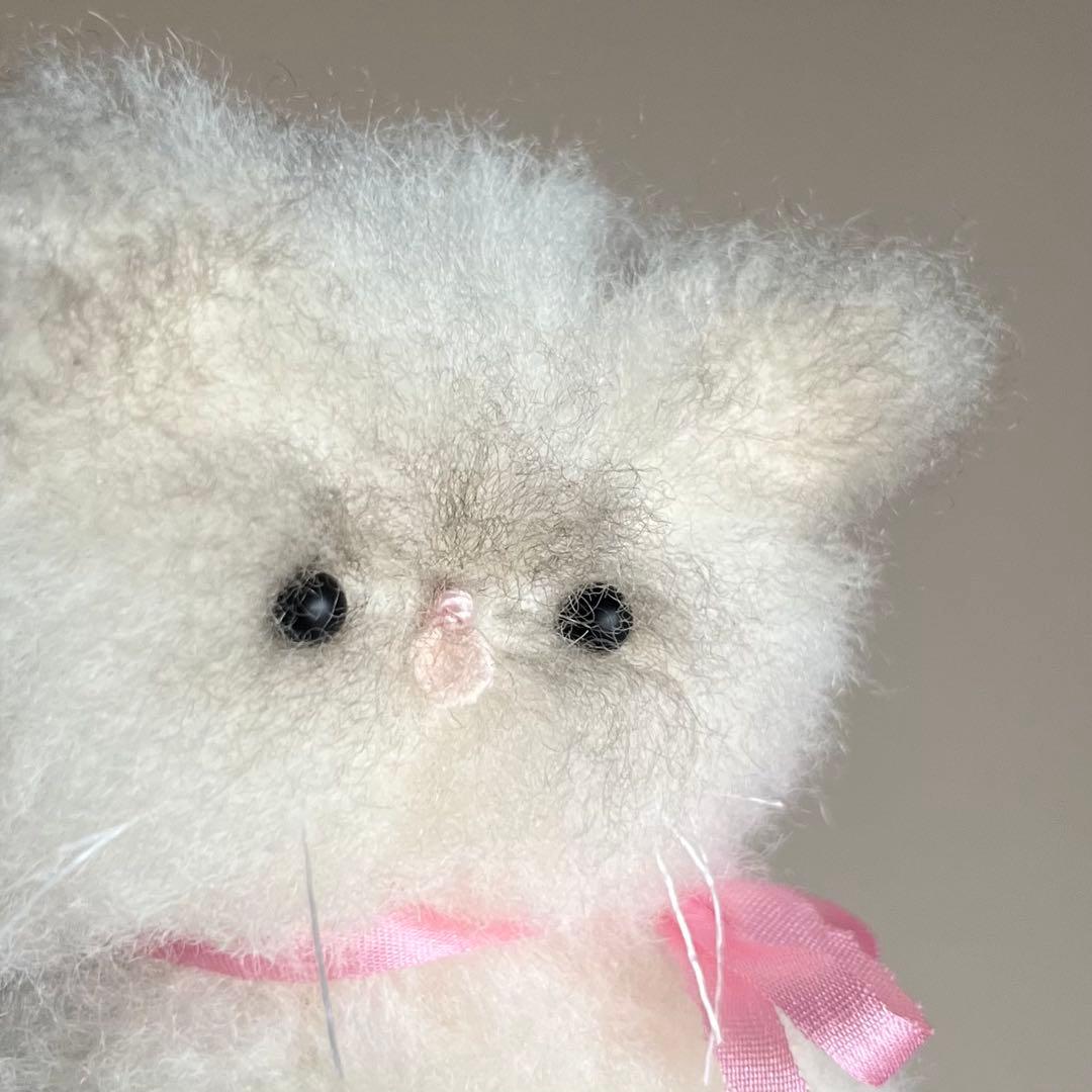 ラグドール　ちいさなネコ　猫　ぬいぐるみ　作家　テディベア　アートドール　39b
