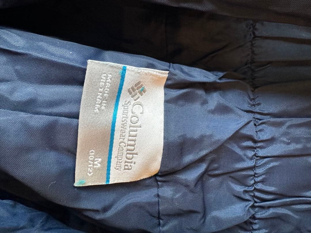 Columbia ネイビー スキー用　ビブパンツ　 Mサイズ