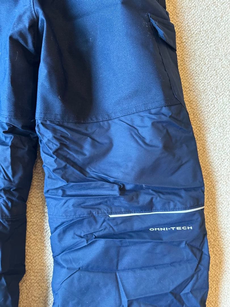Columbia ネイビー スキー用　ビブパンツ　 Mサイズ