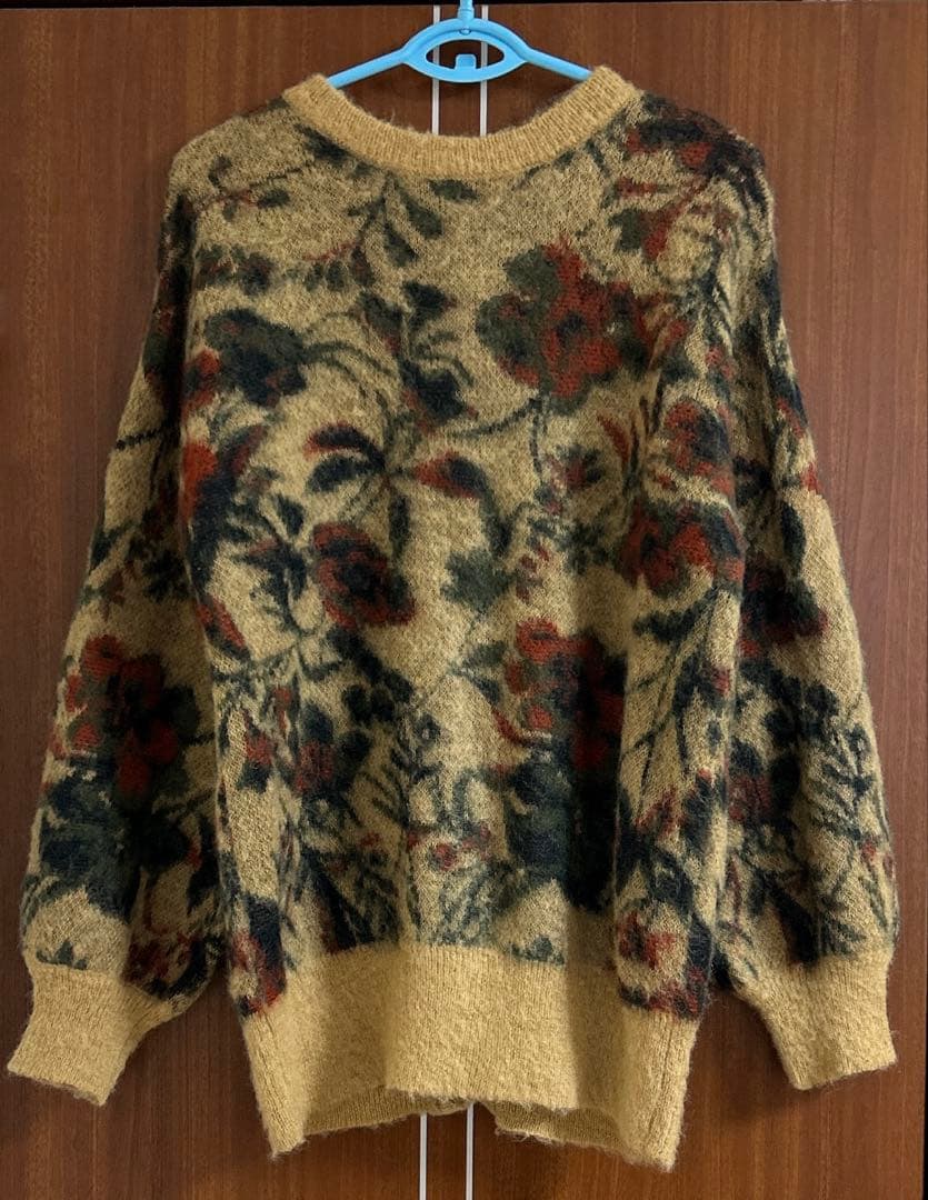 トップス Ameri VINTAGE 3WAY NOSTALGIC RUG KNIT