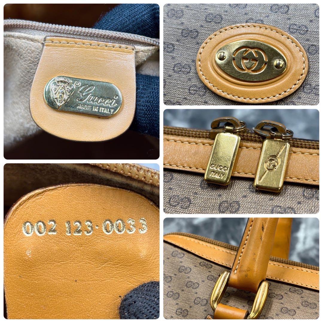 ✨美品✨GUCCI GG 2way ショルダーバッグ ハンド レザー ブラウン