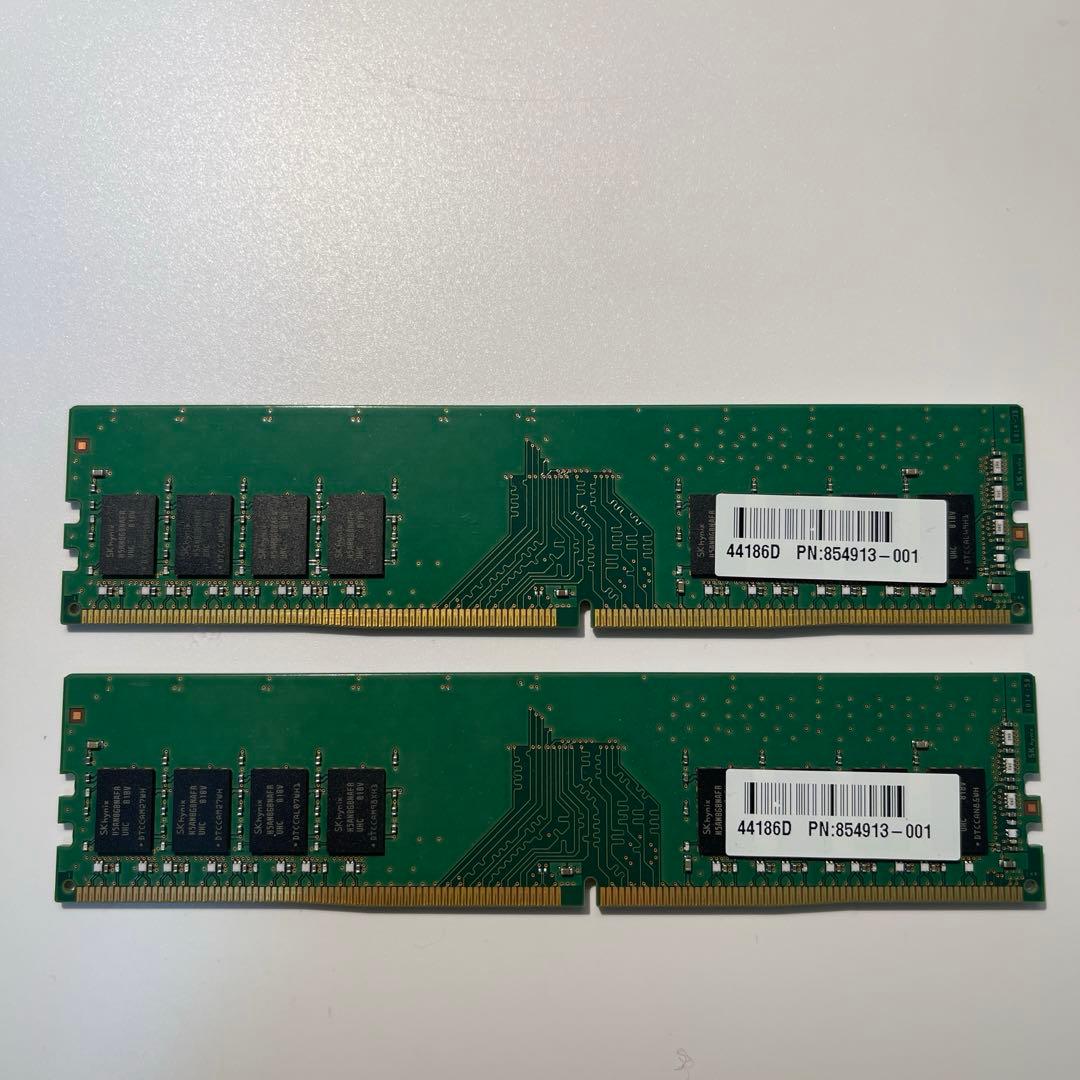 DDR4 SDRAM SK hynix 2枚×8GBセット