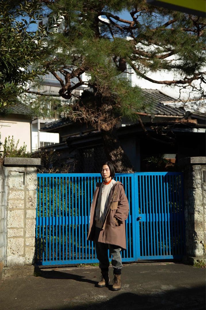 KURO クロ MELTON WOOL M-51 COAT