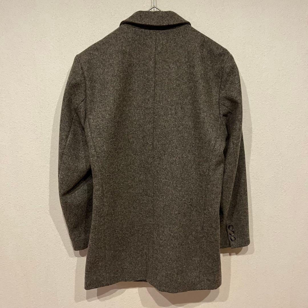 【美品】FRANK LEDER ウール テーラード ジャケット グレー