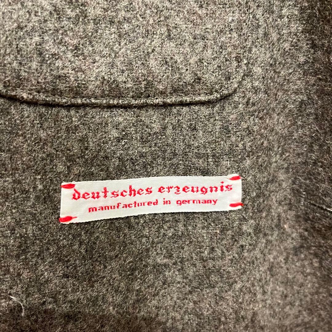 【美品】FRANK LEDER ウール テーラード ジャケット グレー