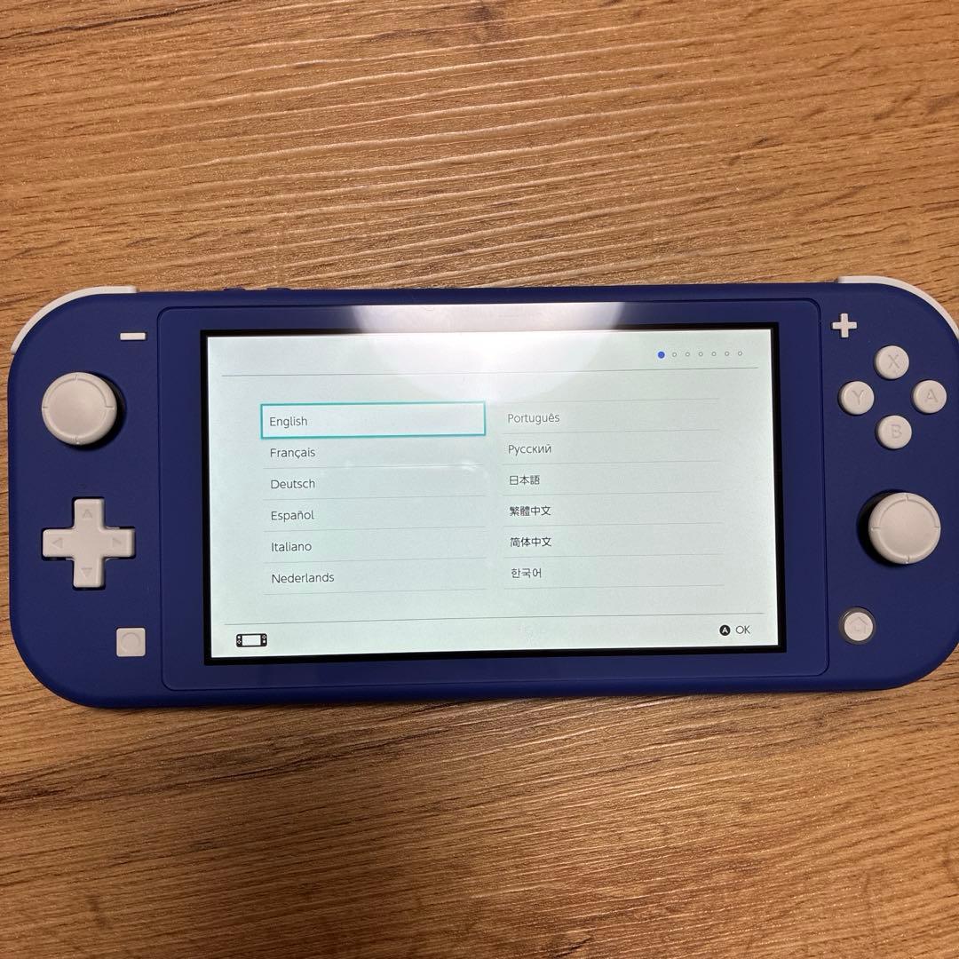 Switch Liteブルー本体＋ポケモン2本セット　美品