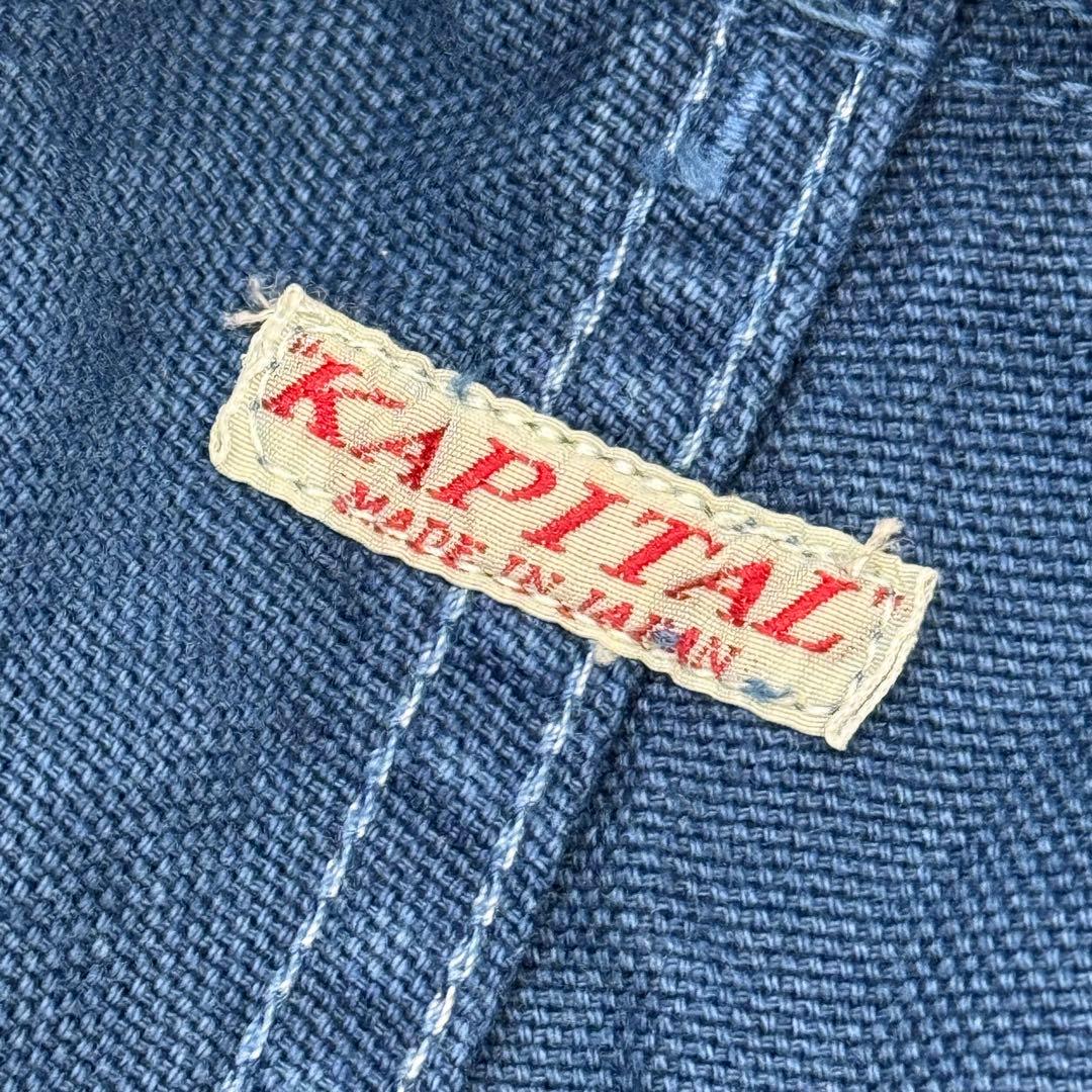 KAPITAL キャピタル ヌーベルパンツ サルエル 1 / S ネイビー