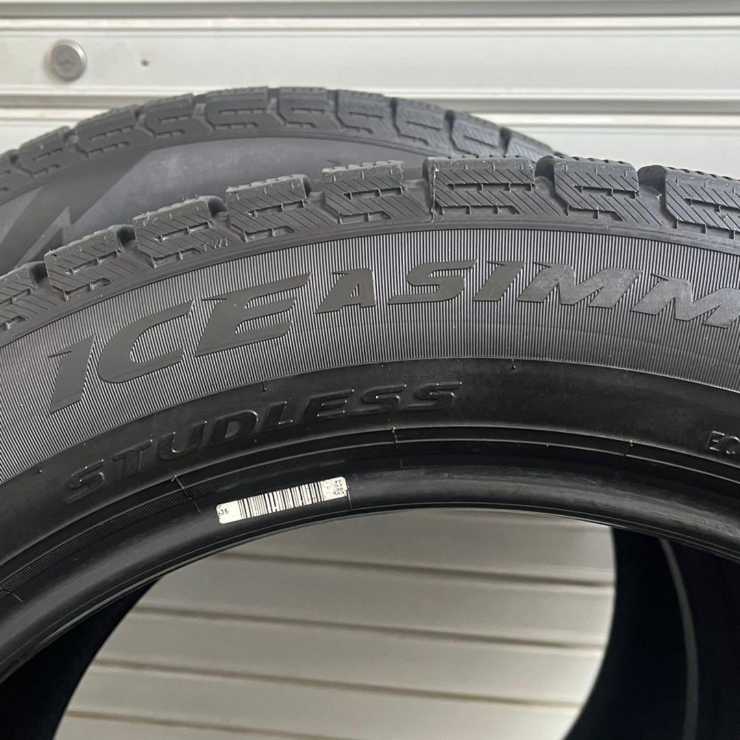 ピレリ スタッドレス ICE ASIMMETRICO 235/50R18 2本①