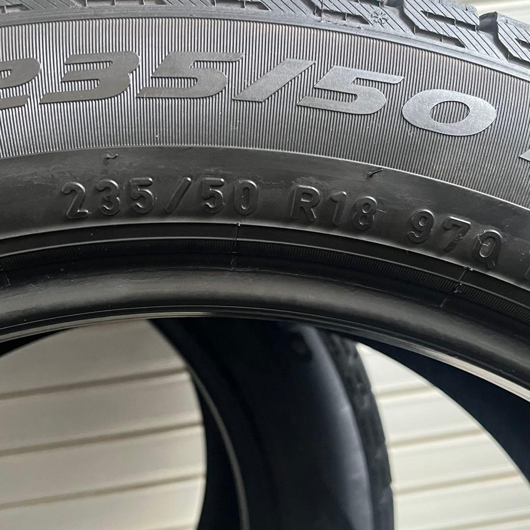 ピレリ スタッドレス ICE ASIMMETRICO 235/50R18 2本①