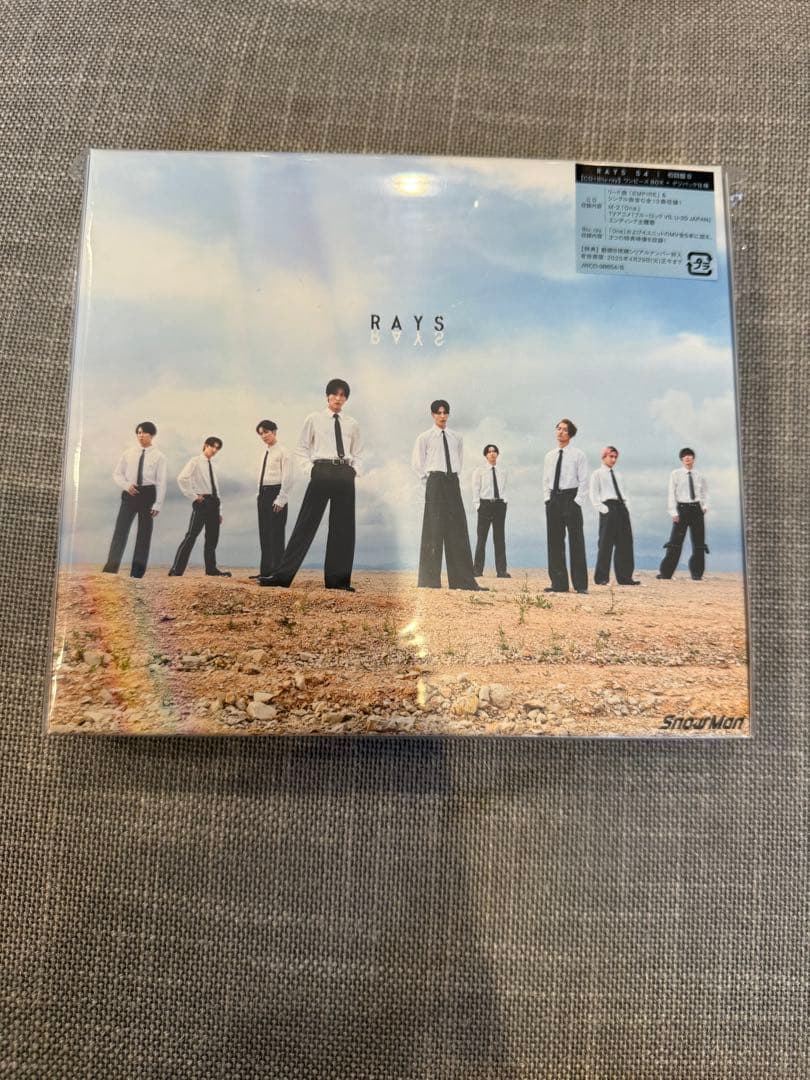  Man アルバム RAYS 3形態まとめ売り