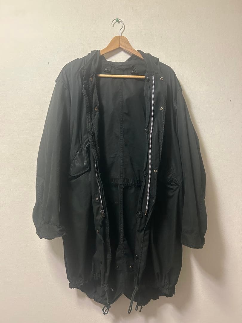 W*A様 anytee USARMY M-51 super blackモッズコー
