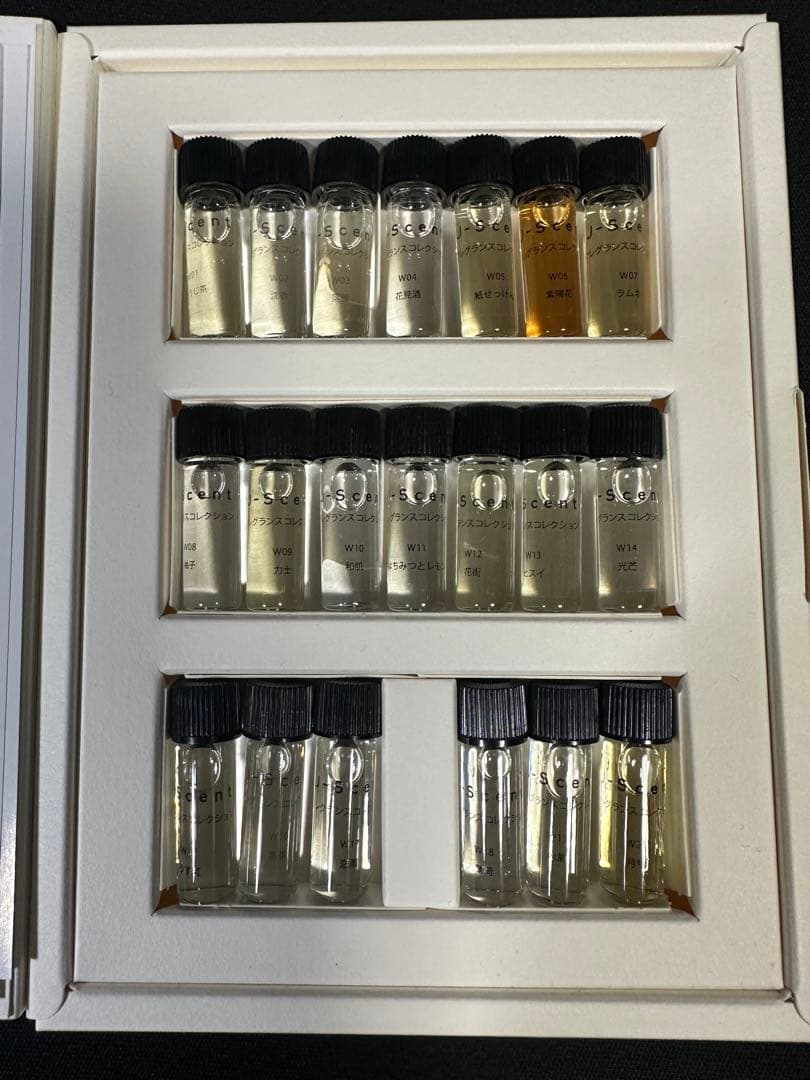 J-Scent フレグランスコレクション W01~W19、W21 Sample