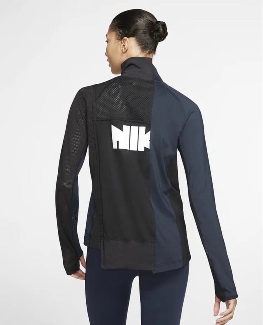 sacai × NIKE ウィメンズハーフジップランニングジャケット サイズXL