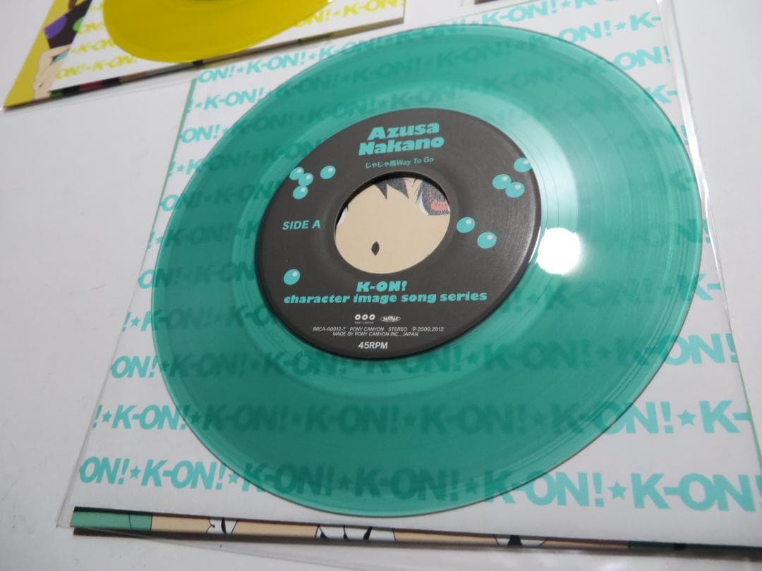 けいおん！ K-ON! 7inch Vinyl Donuts BOX レコード