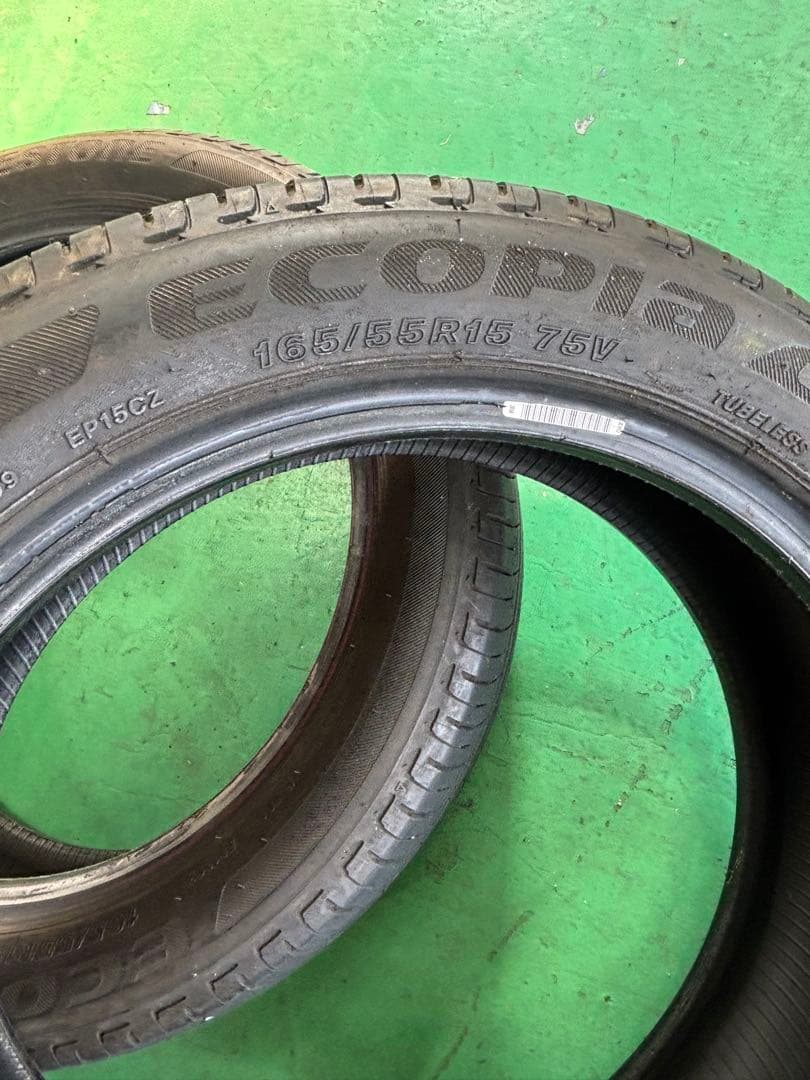 165/55R15 ブリヂストン　2023年　2本セット