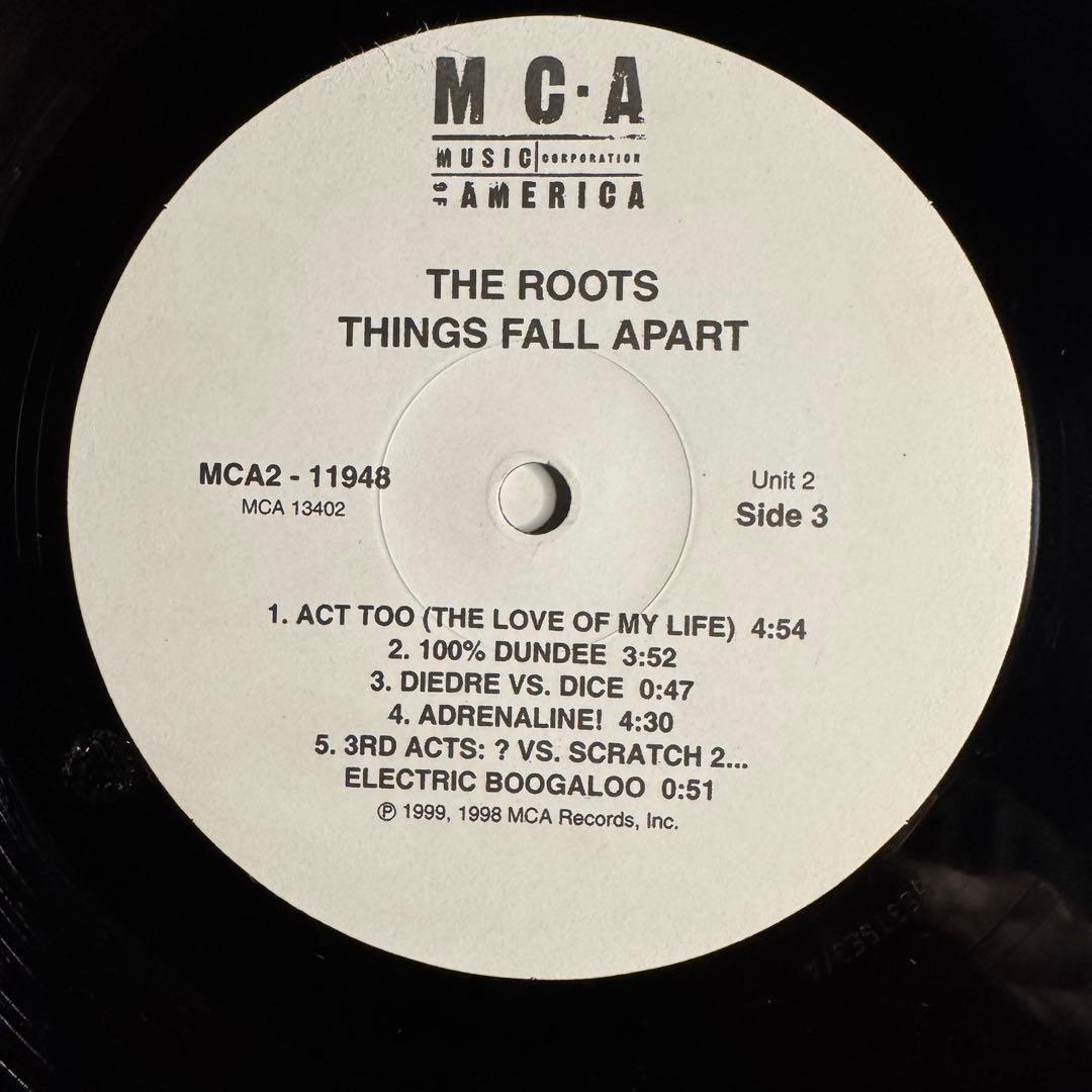 洋楽 THE ROOTS THINGS FALL APART