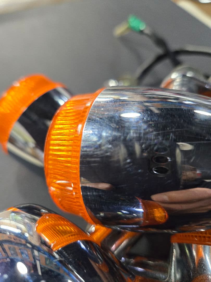 ホンダドリーム５０純正ウインカー前後４本セット良品