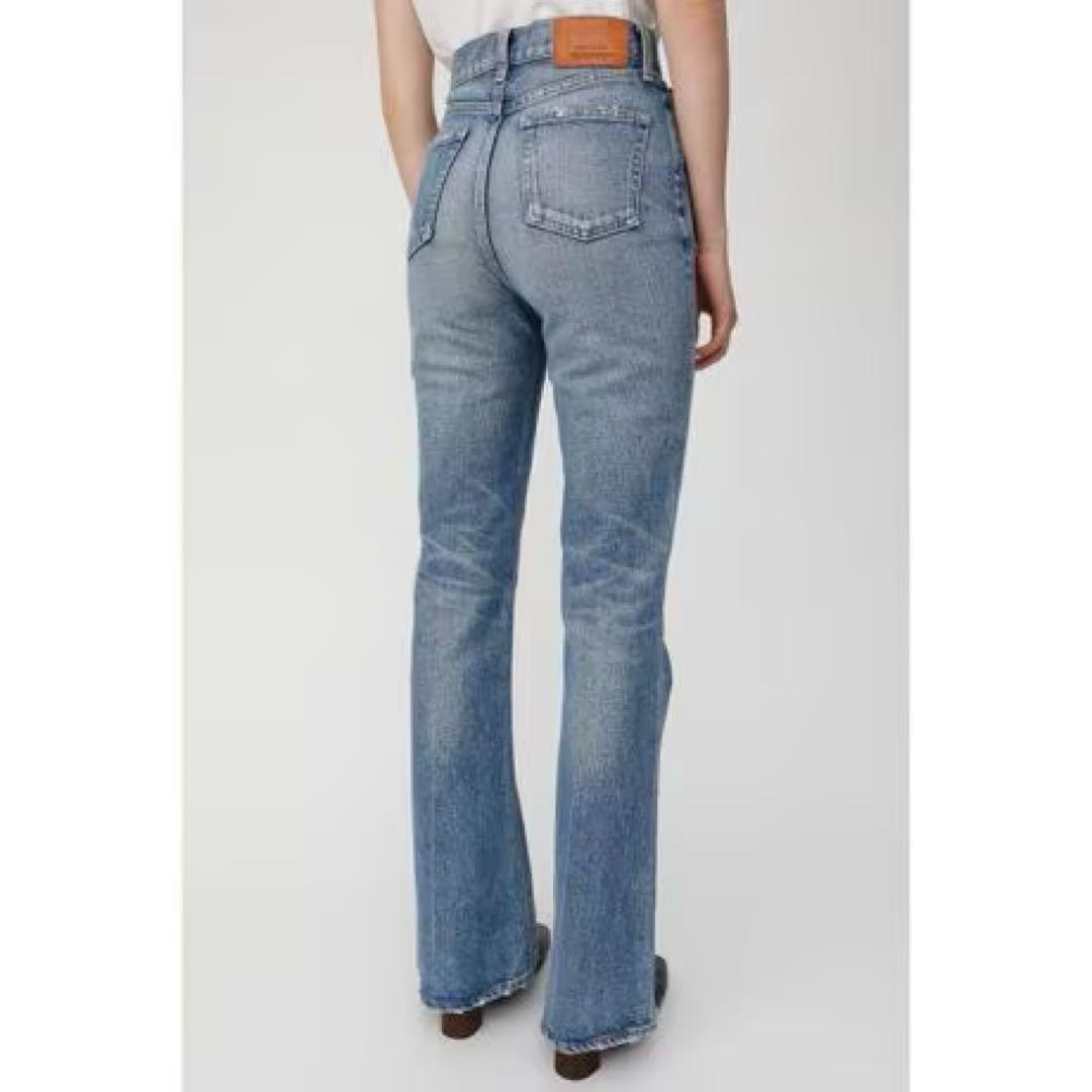 大人気✨moussy MVS FLARE フレアデニムパンツ 27 BLUE