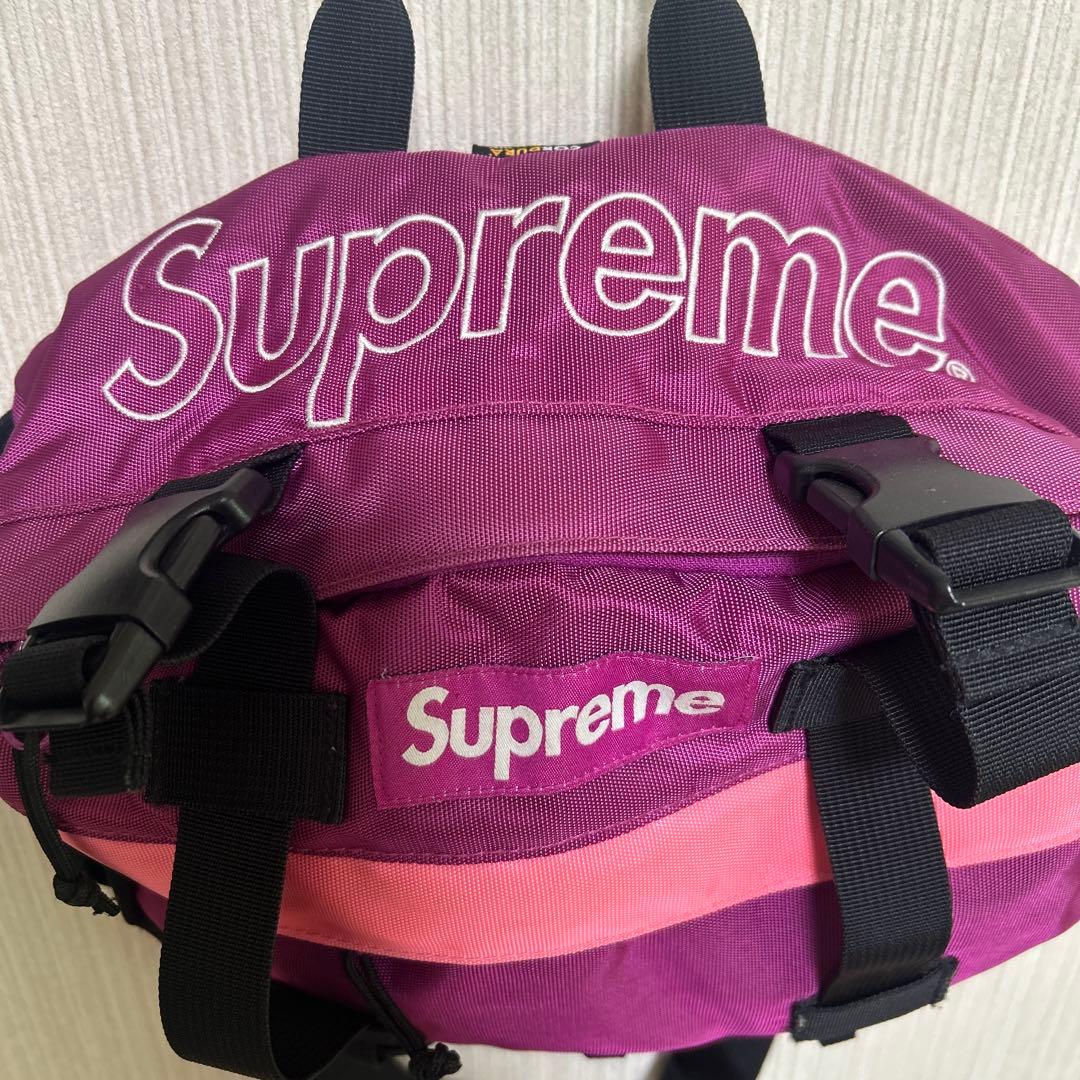 専用　Supreme ボディバッグ パープル
