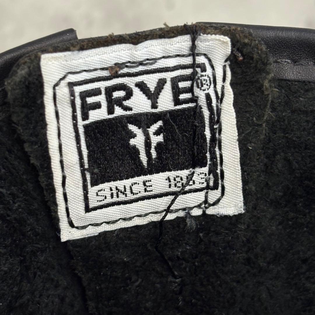 FRYE 15R ENGINEER BOOTS 77555 BLACK フライ