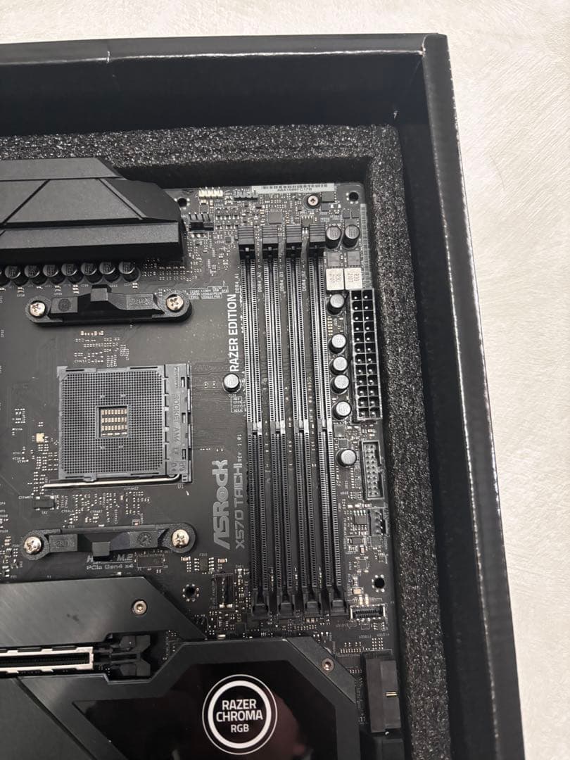 マザーボード kikuchiASRock x570taichi RazerEdition