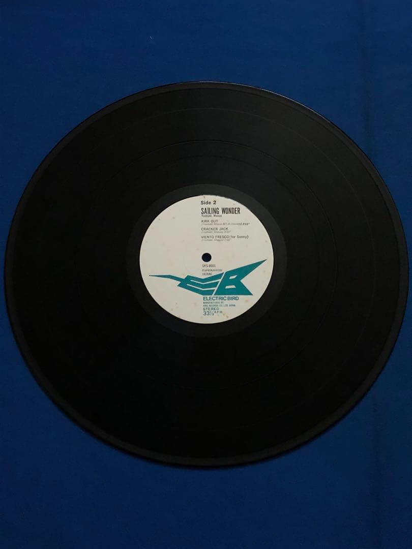 LP/増尾好秋　セイリング・ワンダー　SKS-8001　帯　h19w51