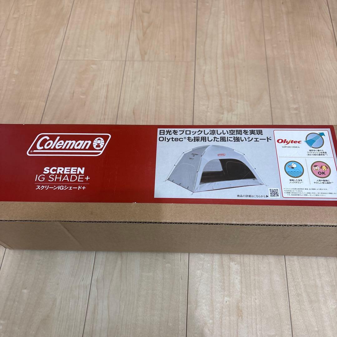テ*ー様 Coleman SCREEN IG SHADE+ キャンプテント