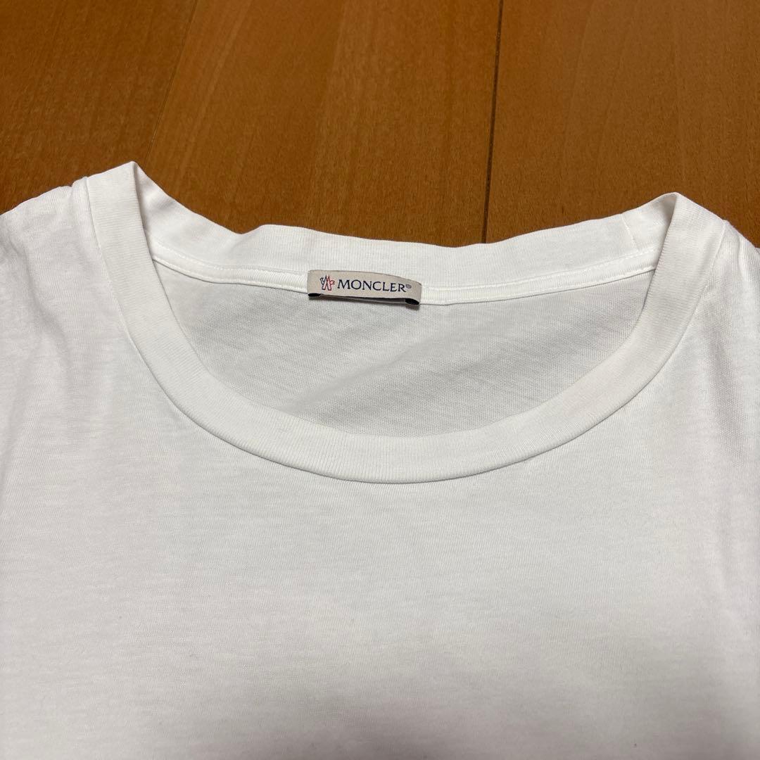 ビッグサイズ　モンクレール　ロゴ入り　Tシャツ