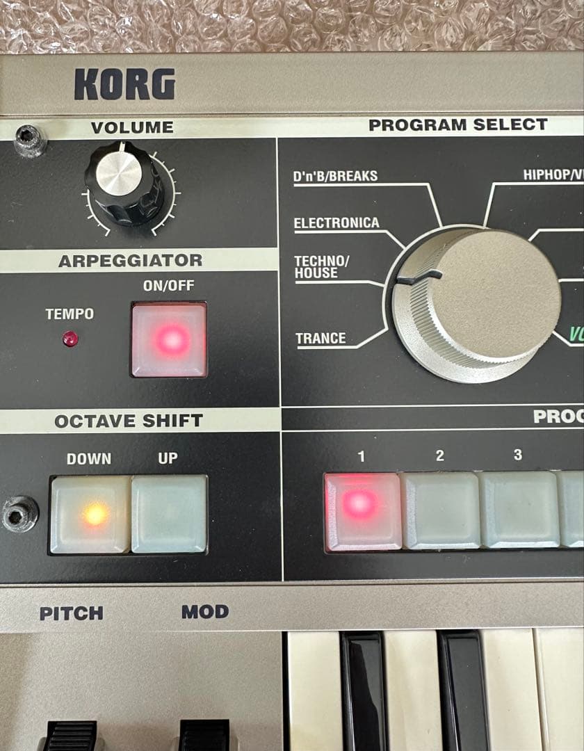 *】様 microKORG 通電発音確認済 korg アナログシンセ 良品