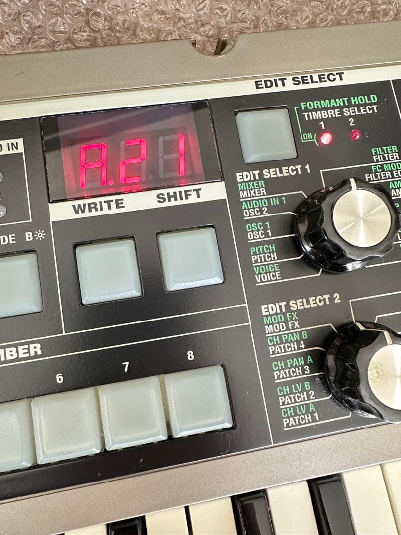 *】様 microKORG 通電発音確認済 korg アナログシンセ 良品