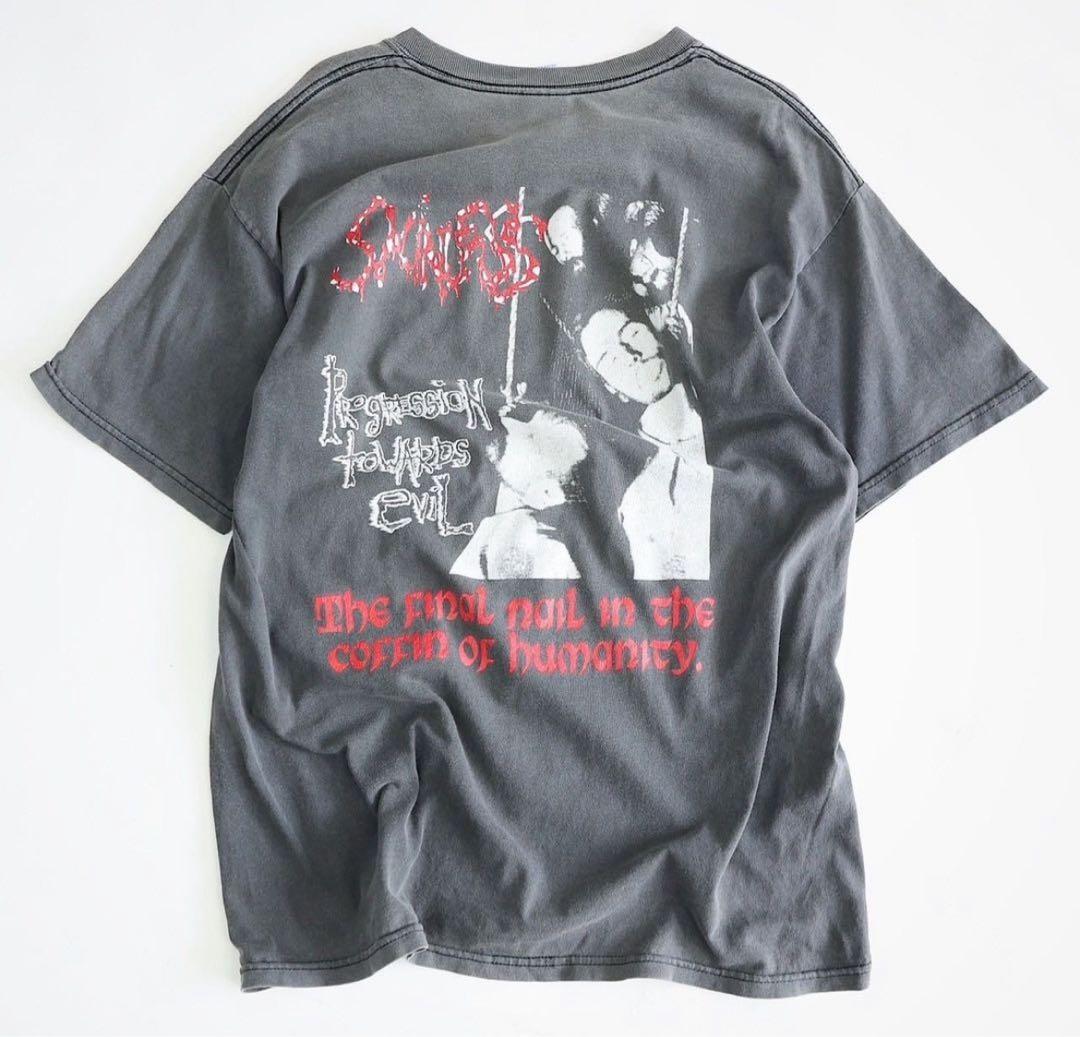 skinless バンドT