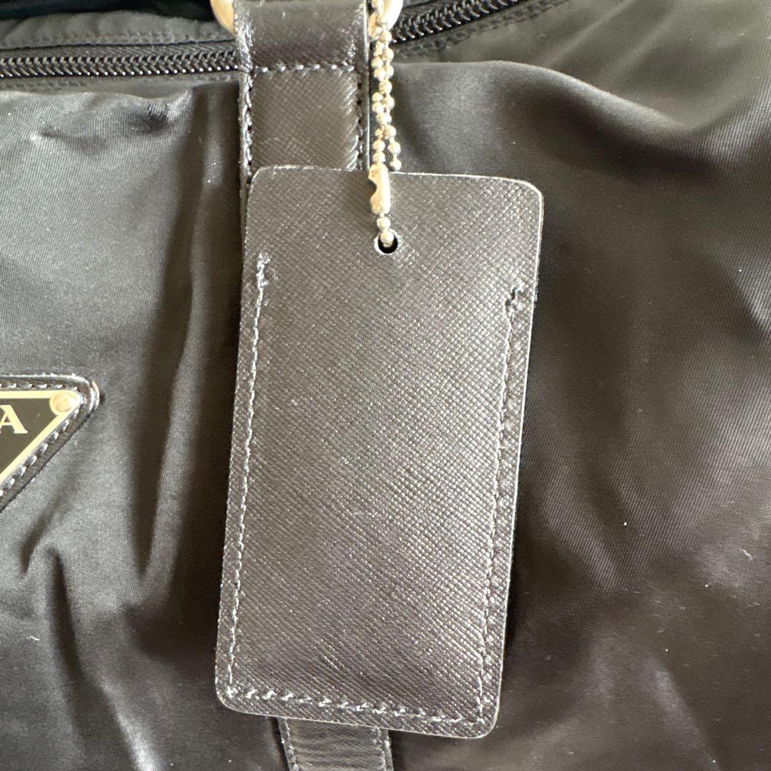 blakc pepperPRADA ボストンバッグ ナイロン大容量