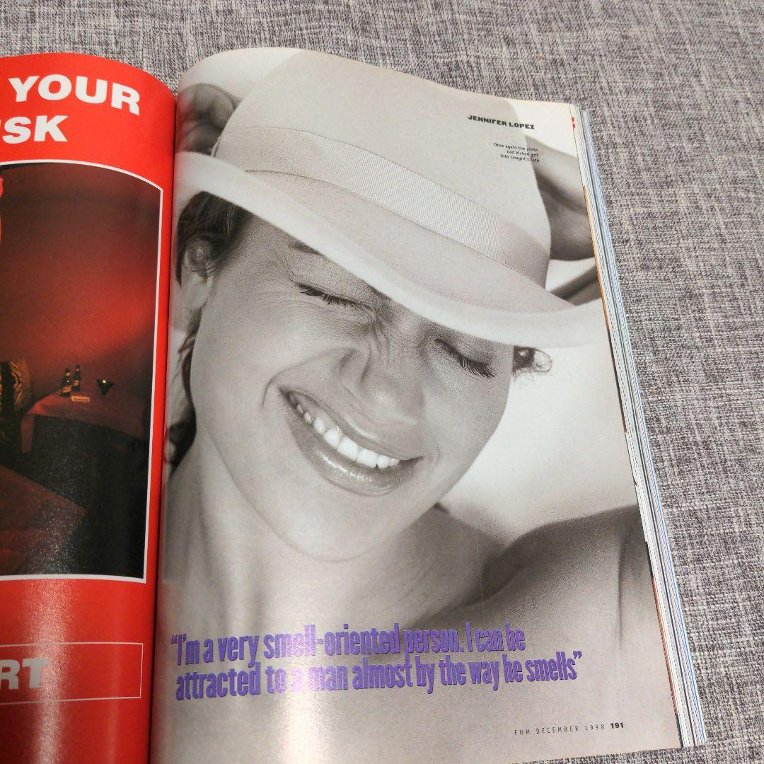 FM UK　december 1998  Jennifer lopez