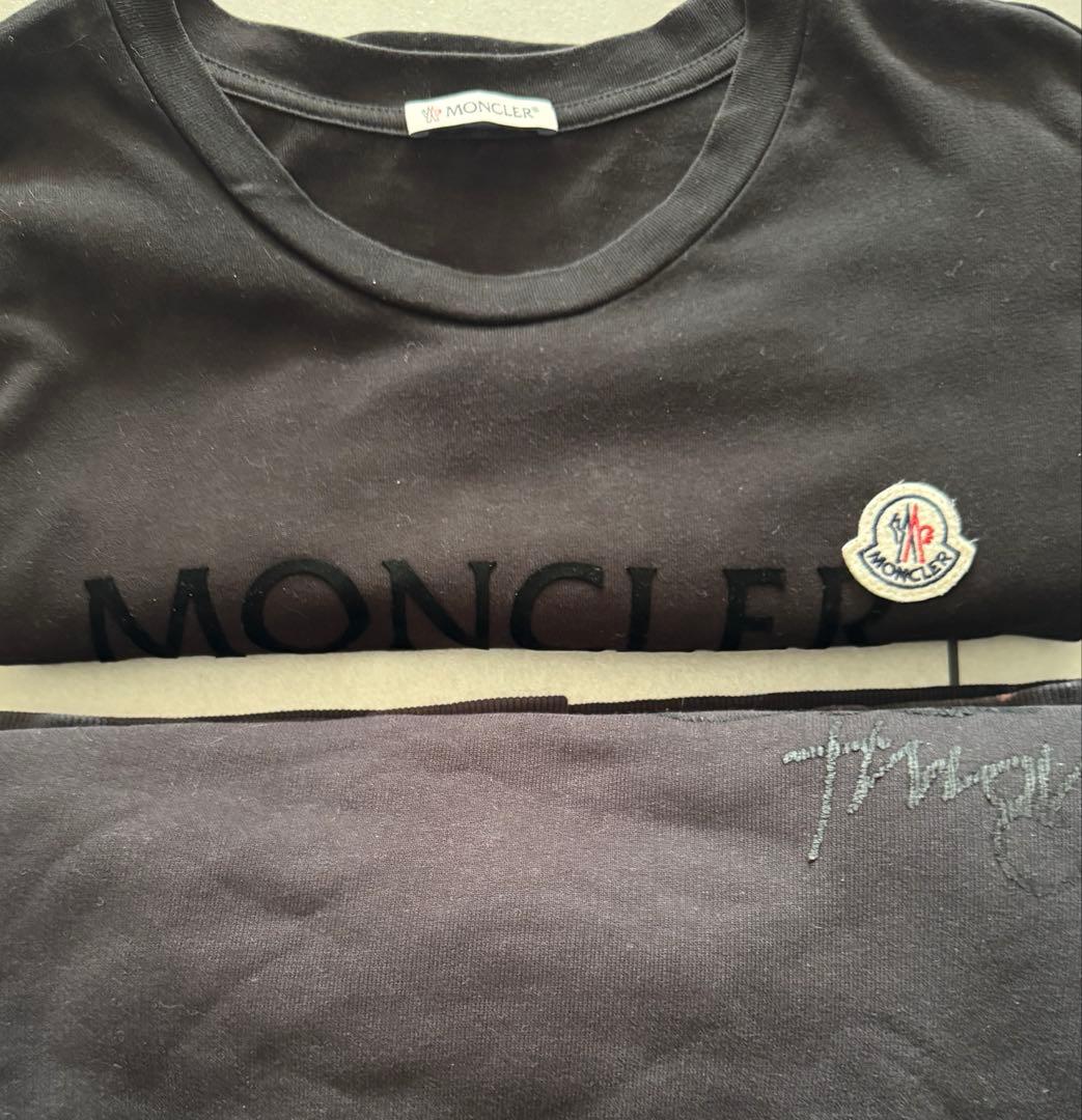 MONCLER モンクレール ブラック Tシャツ Lサイズ