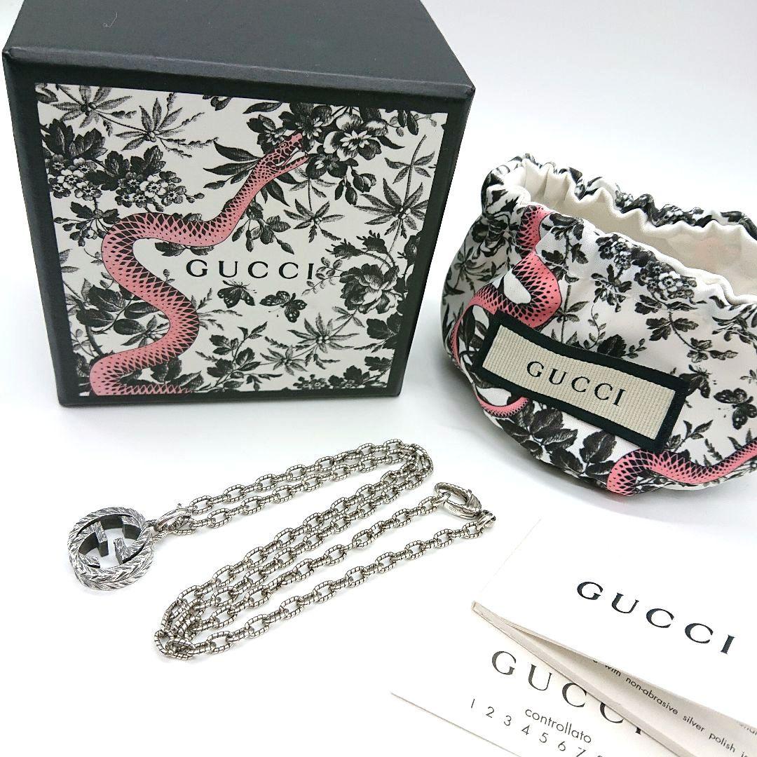 セール‼️【正規品】未使用に近い‼️GUCCI ネックレス【付属品 完備】
