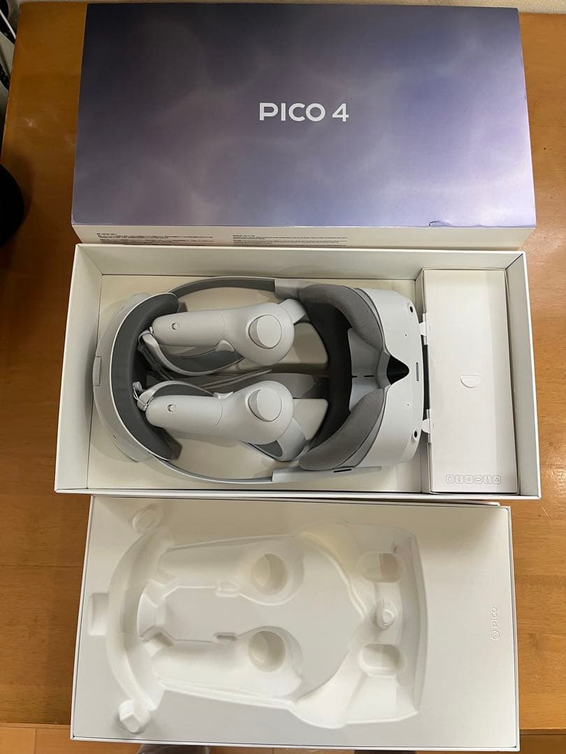pico 4 128G VRヘッドセット　＋ USBケーブルセット