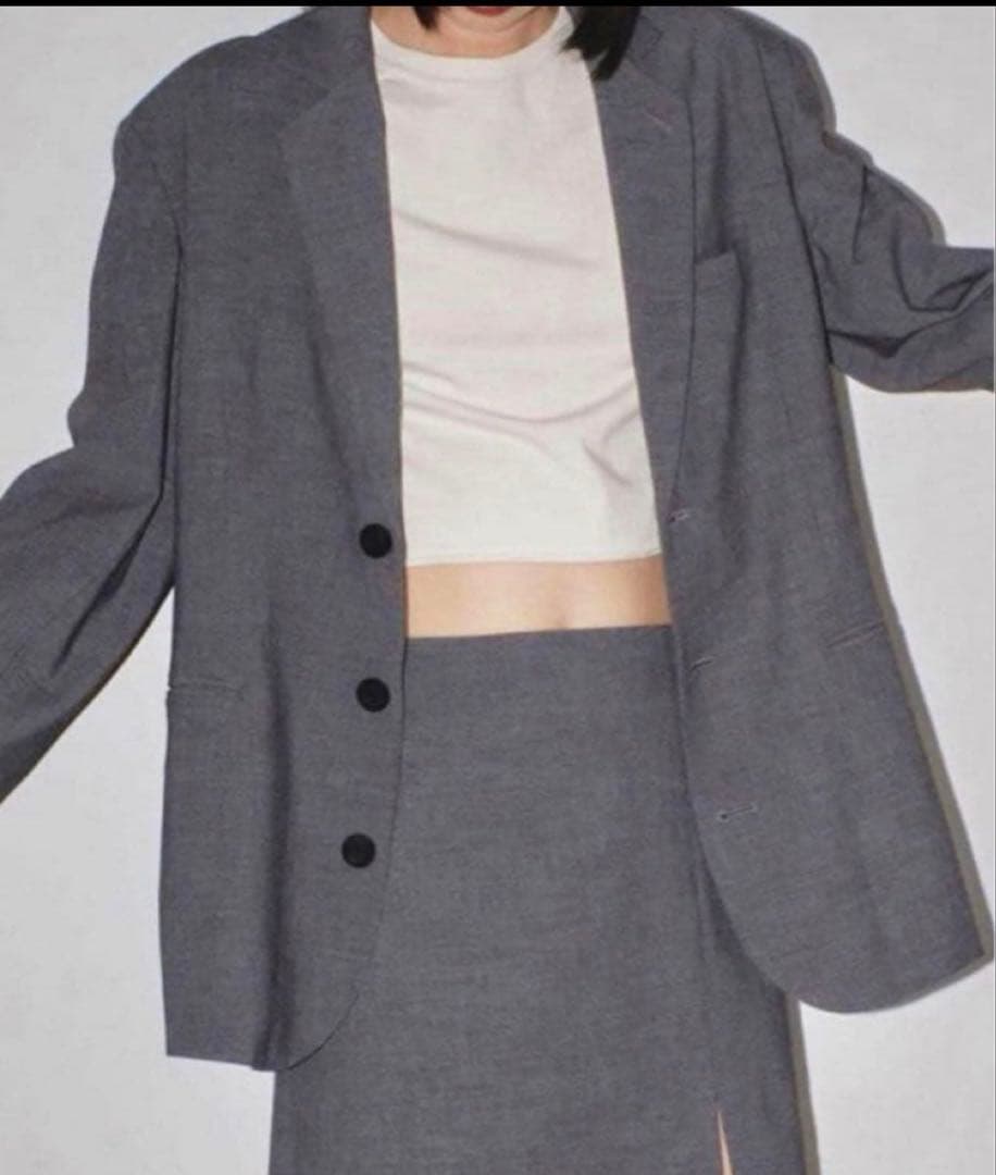 パンツとセット売り TODAYFUL Heather Over Jacket