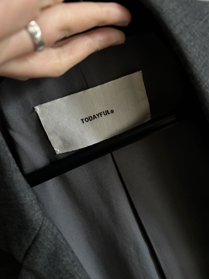 パンツとセット売り TODAYFUL Heather Over Jacket