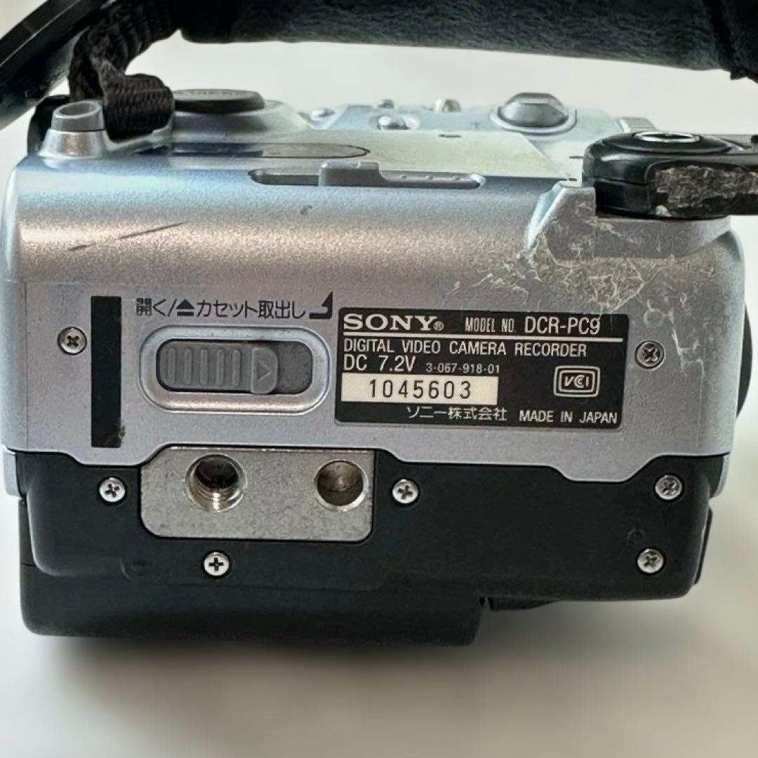 希少 Sony DCR-PC9 MiniDV 録再OK 動作品 充電器付