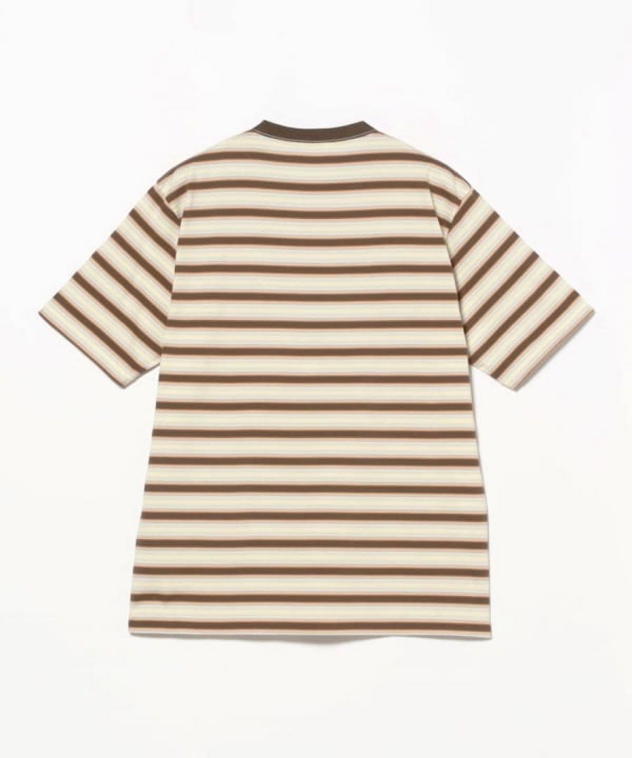 AURALEE GRADIENT STRIPE JERSEY TEE サイズ 5